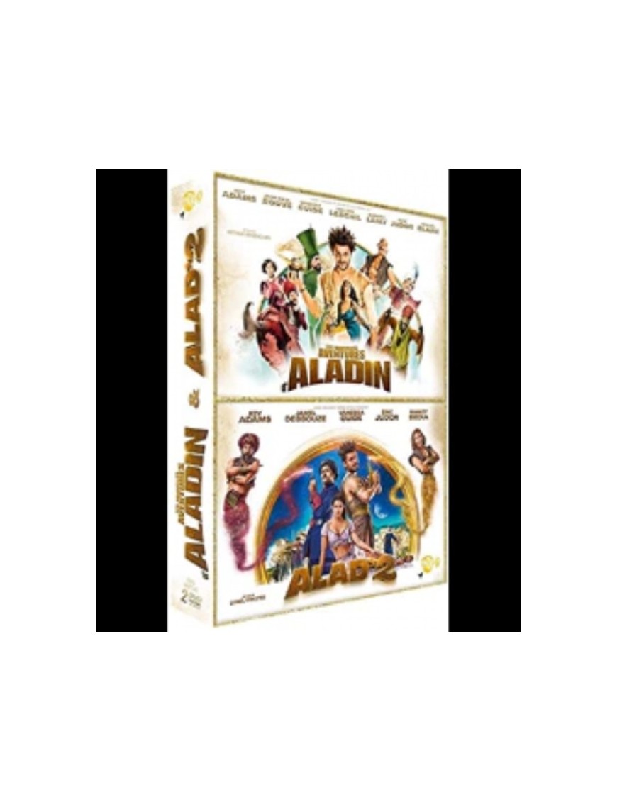 DVD LES NOUVELLES AVENTURES D'ALADIN + ALAD'2