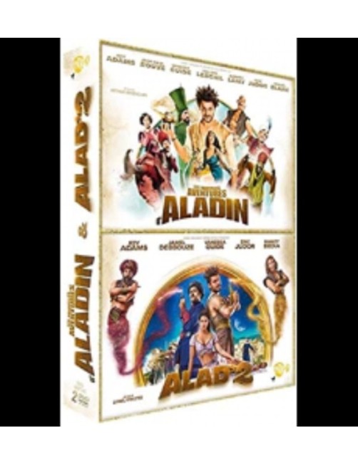 DVD LES NOUVELLES AVENTURES D'ALADIN + ALAD'2
