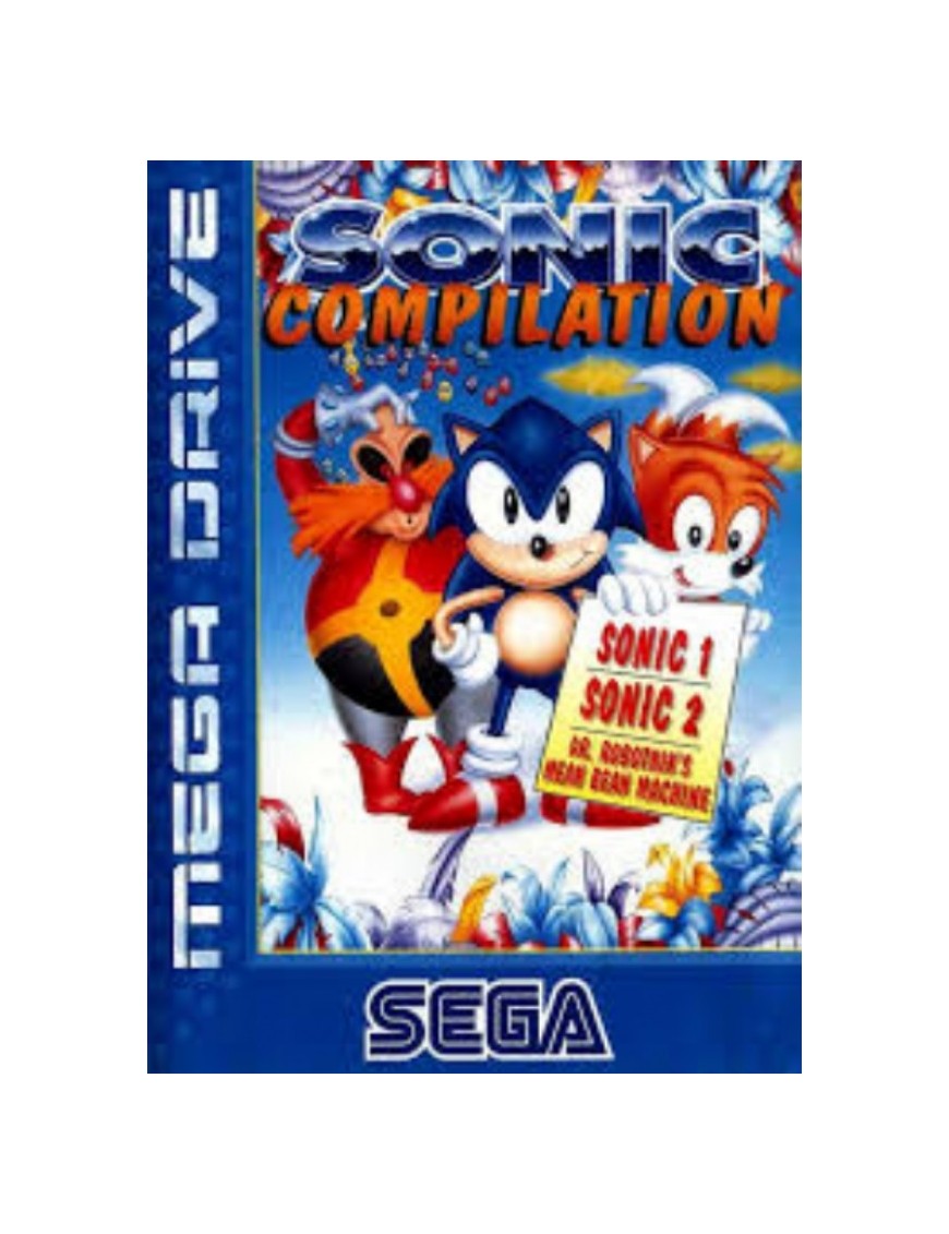 JEU MEGADRIVE SONIC COMPILATION