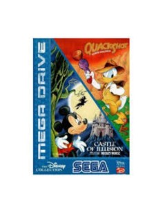 JEU MEGADRIVE QUACKSHOT +...