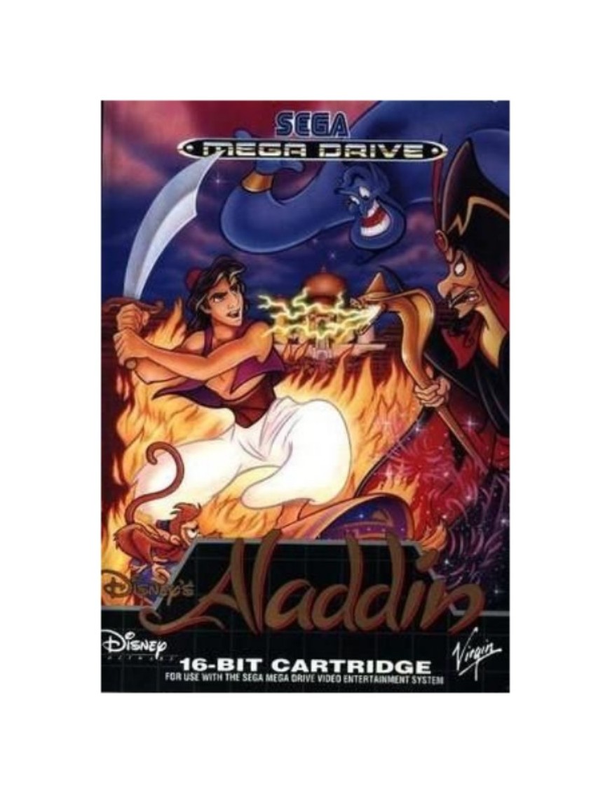 JEU MEGADRIVE ALADDIN MDA