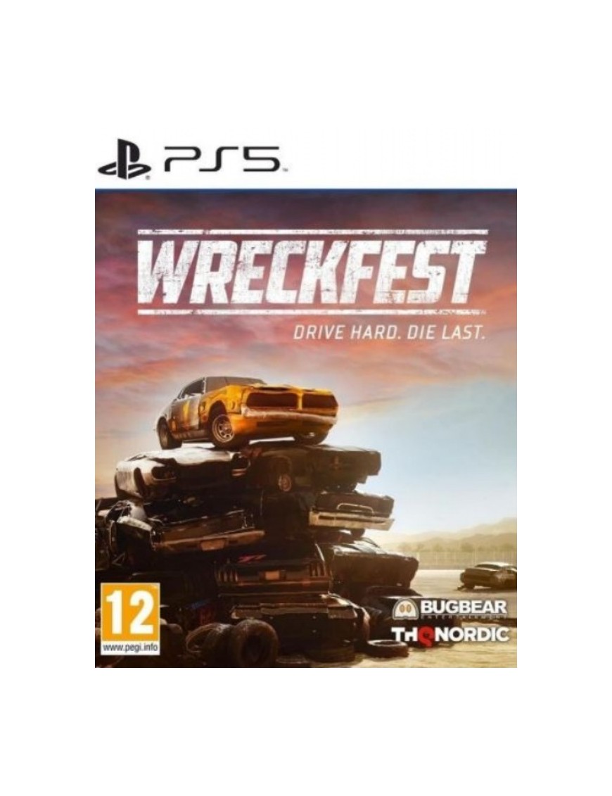 JEU PS5 WRECKFEST : DRIVE HARD. DIE LAST.