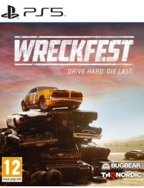 JEU PS5 WRECKFEST : DRIVE HARD. DIE LAST.