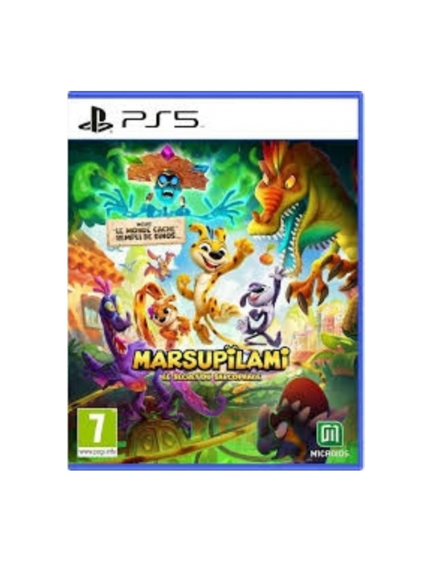 JEU PS5 MARSUPILAMI - LE SECRET DU SARCOPHAGE