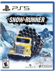JEU  PS5 SNOW RUNNER
