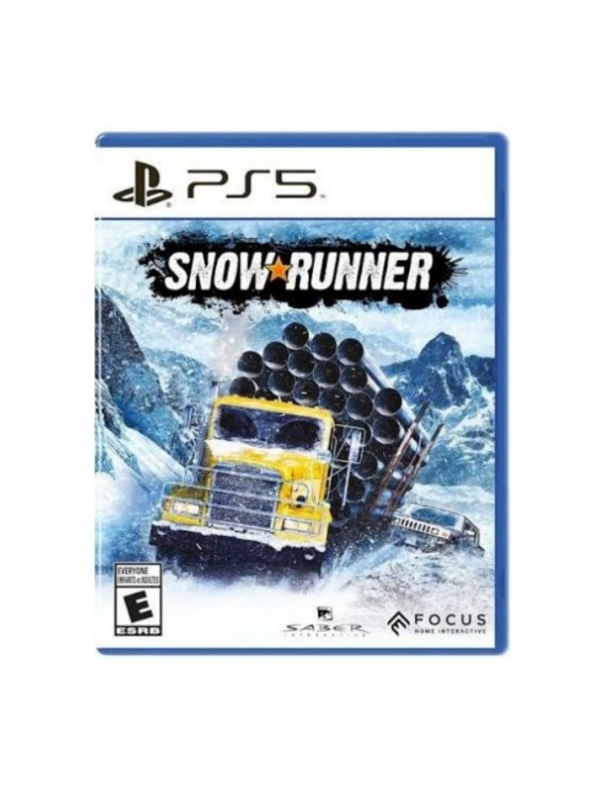 JEU  PS5 SNOW RUNNER