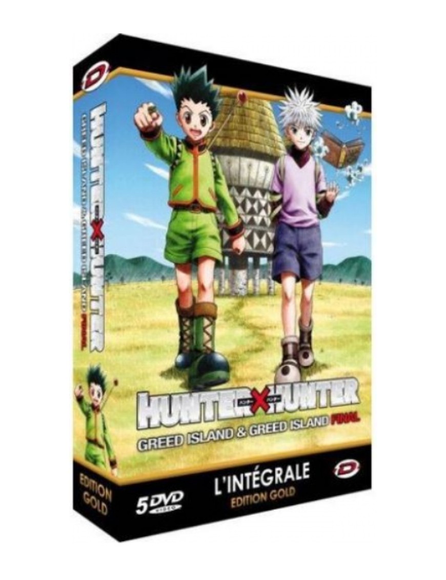 DVD COFFRET HUNTER X HUNTER : GREED ISLAND AND GREED ISLAND FINAL 