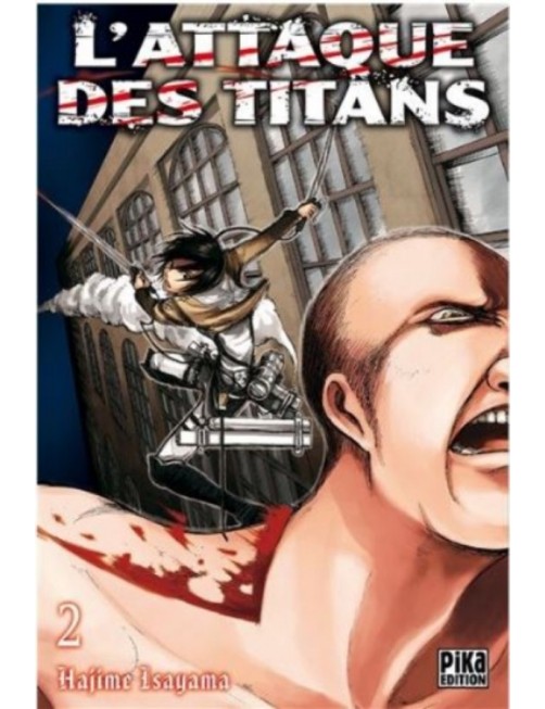 MANGA L'ATTAQUE DES TITANS - TOME 2