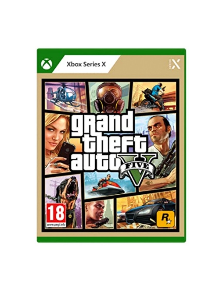 JEU XBOX SERIES X GTA V 