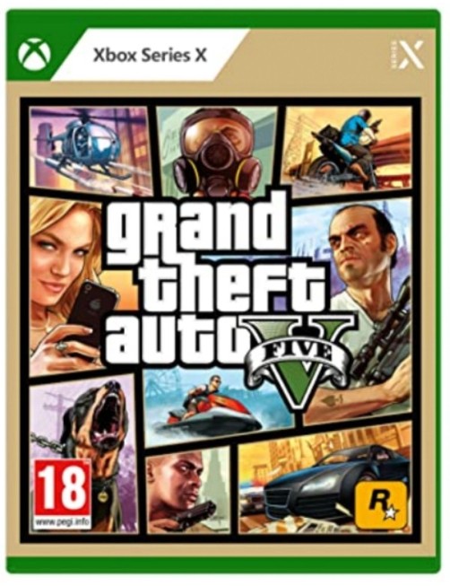 JEU XBOX SERIES X GTA V 