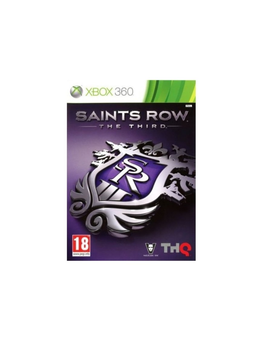 JEU XBOX 360 SAINTS ROW THE THIRD