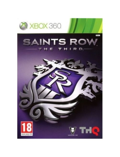 JEU XBOX 360 SAINTS ROW THE THIRD