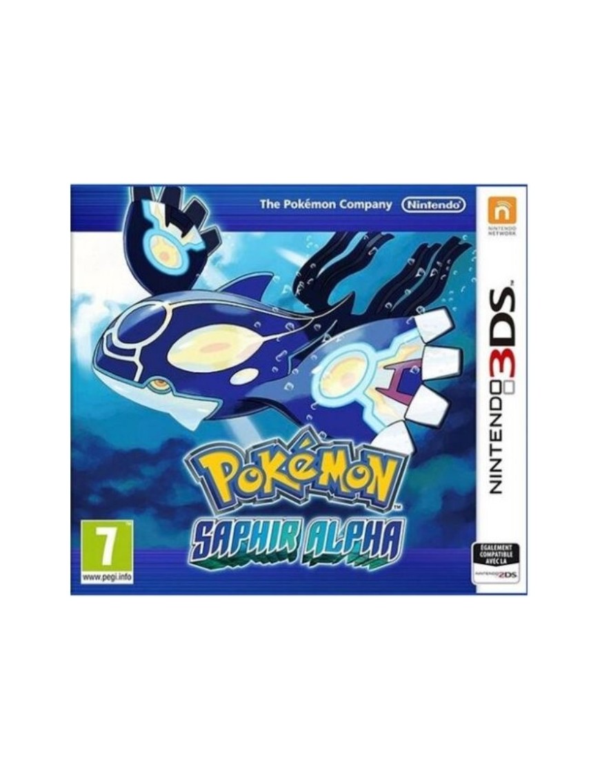 JEU 3DS POKEMON : SAPHIR ALPHA 