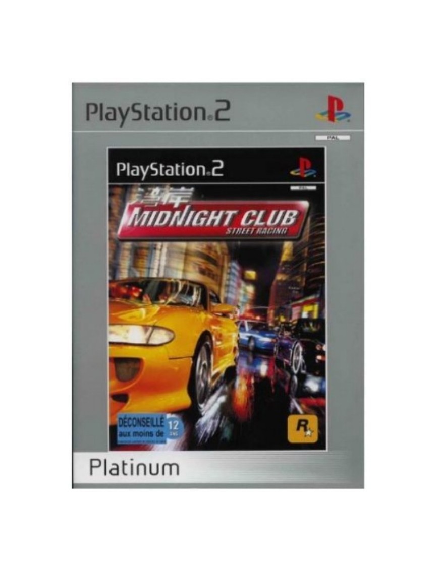 JEU PS2 MIDNIGHT CLUB 