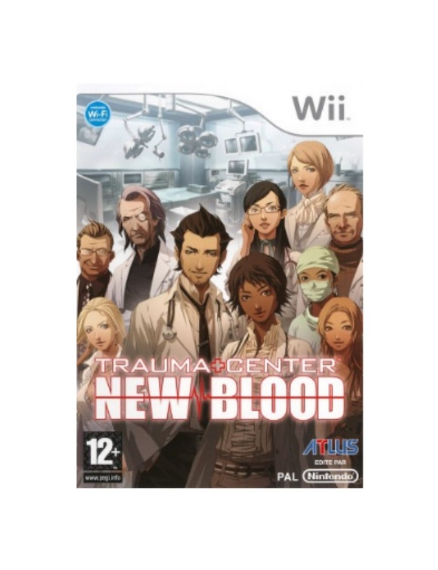 JEU WII TRAUMA CENTER NEW BLOOD