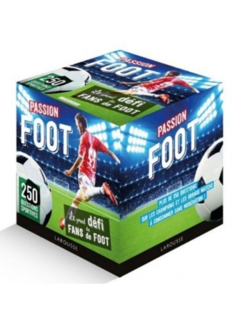 JEU DE SOCIETE PASSION FOOT - LE GRAND DEFI DES FANS DE FOOT
