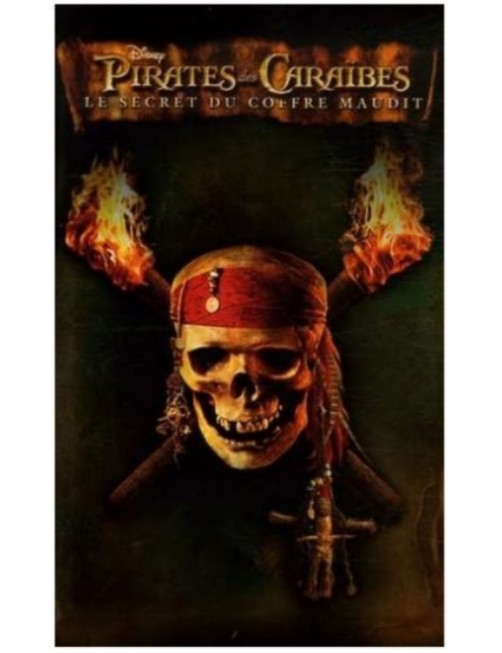 LIVRE PIRATES DES CARAIBES - LE SECRET DU COFFRE MAUDIT