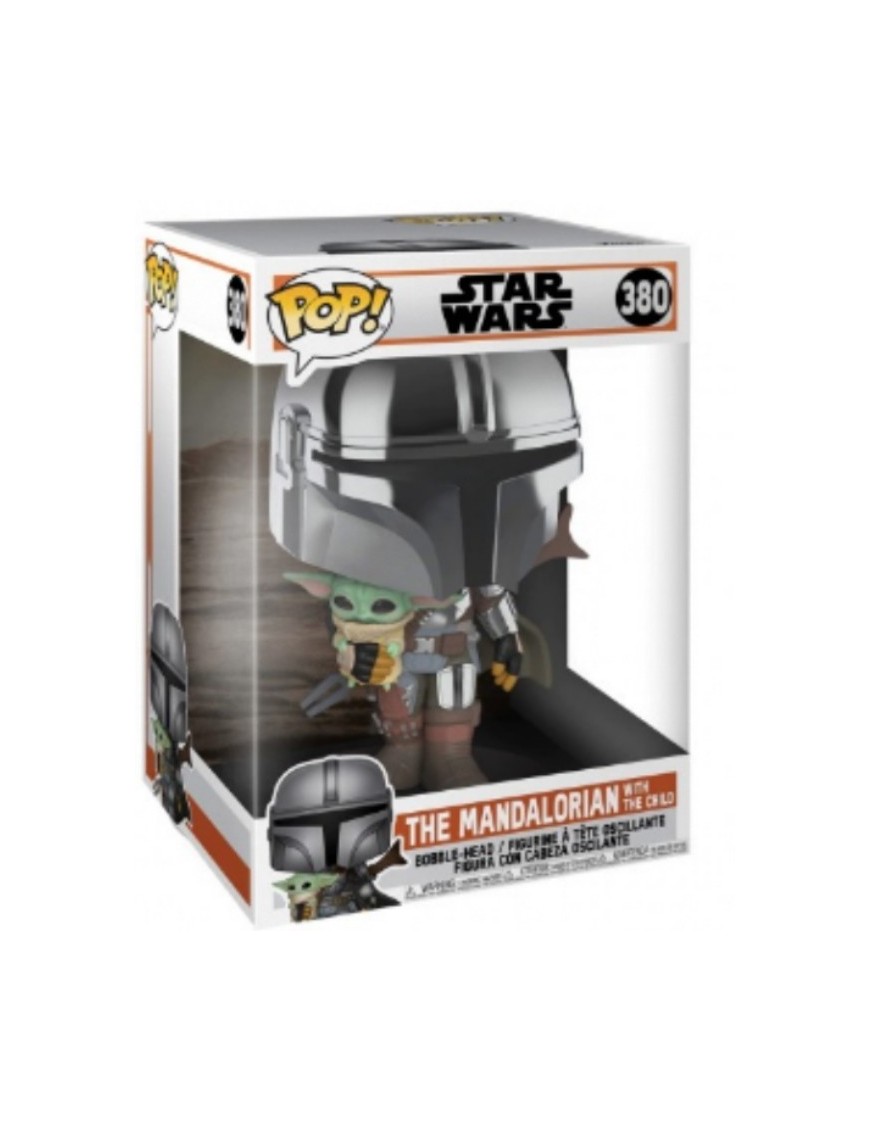POP STAR WARS 380 - THE MANDALORIAN WITH THE CHILD 