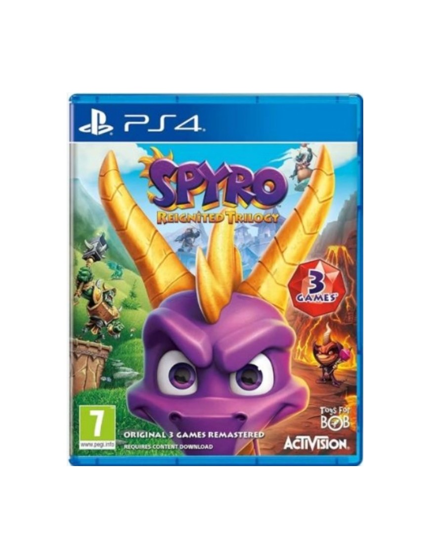 JEU PS4 SPYRO REIGNITED TRILOGY