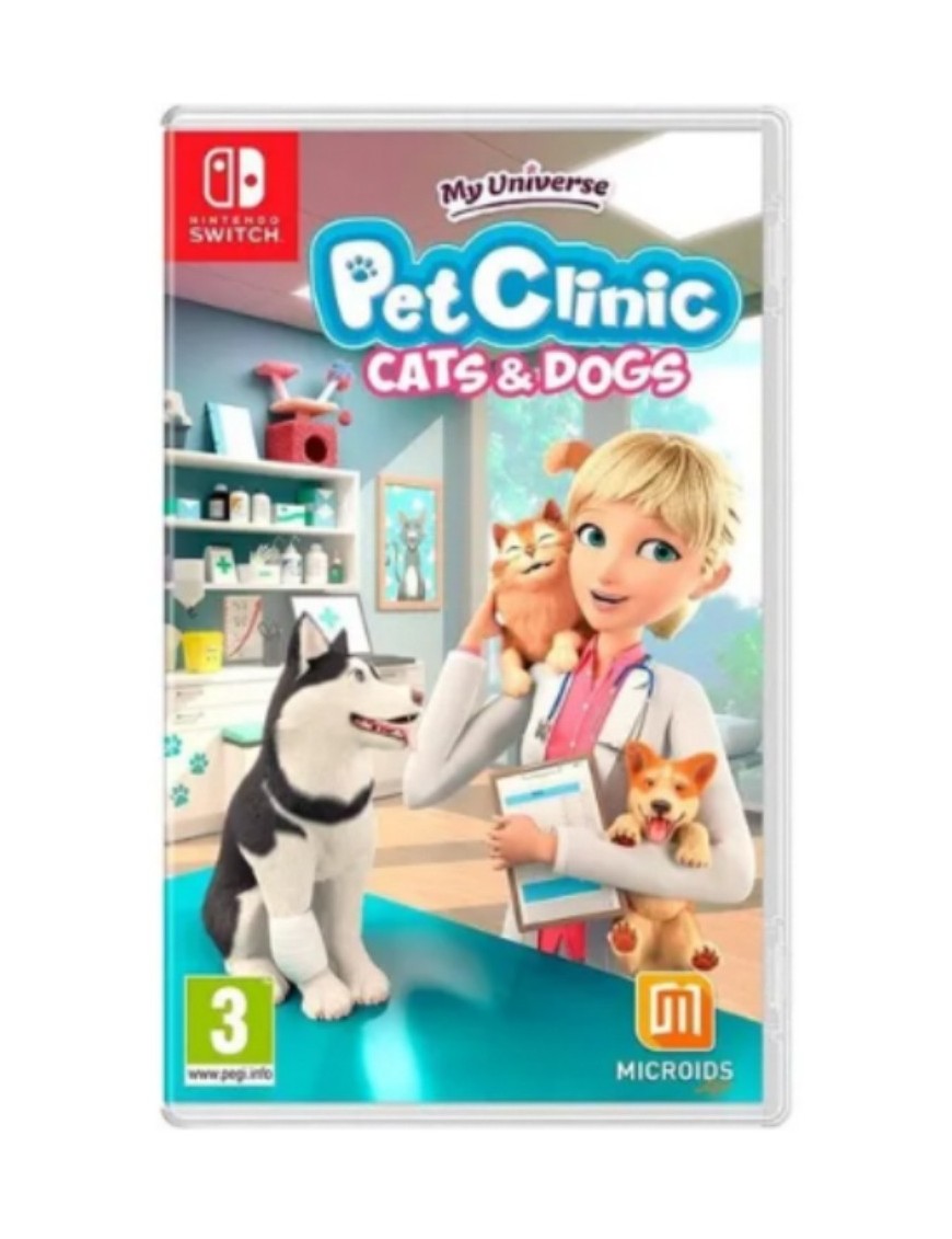 JEU SWITCH PET CLINIC : CATS AND DOGS 