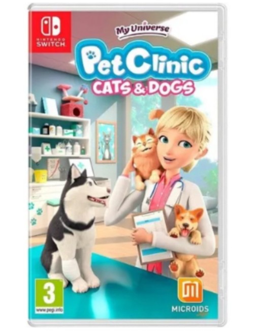 JEU SWITCH PET CLINIC : CATS AND DOGS 