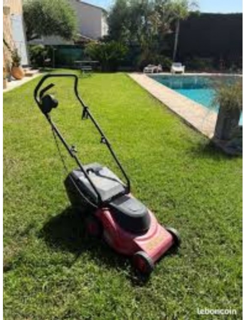 TONDEUSE ELECTRIQUE CASTELGARDEN RASER K350 AVEC BAC
