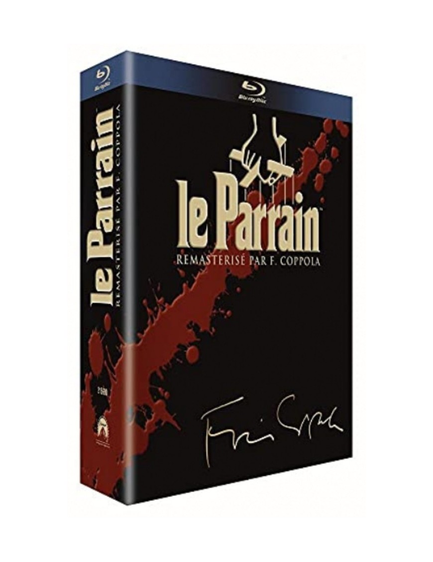 COFFRET BLURAY  LE PARRAIN - LA TRILOGIE