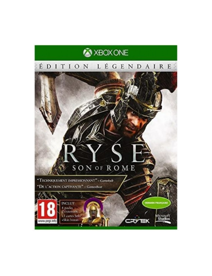 JEU XBOX ONE RYSE SON OF ROME - EDITION LEGENDAIRE
