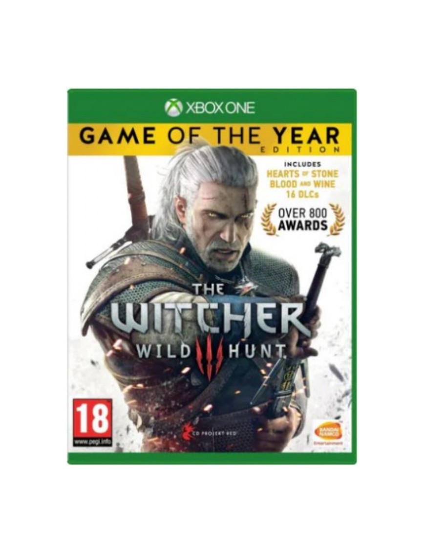 JEU XBOX ONE THE WITCHER 3 : WILD HUNT - EDITION JEU DE L'ANNEE