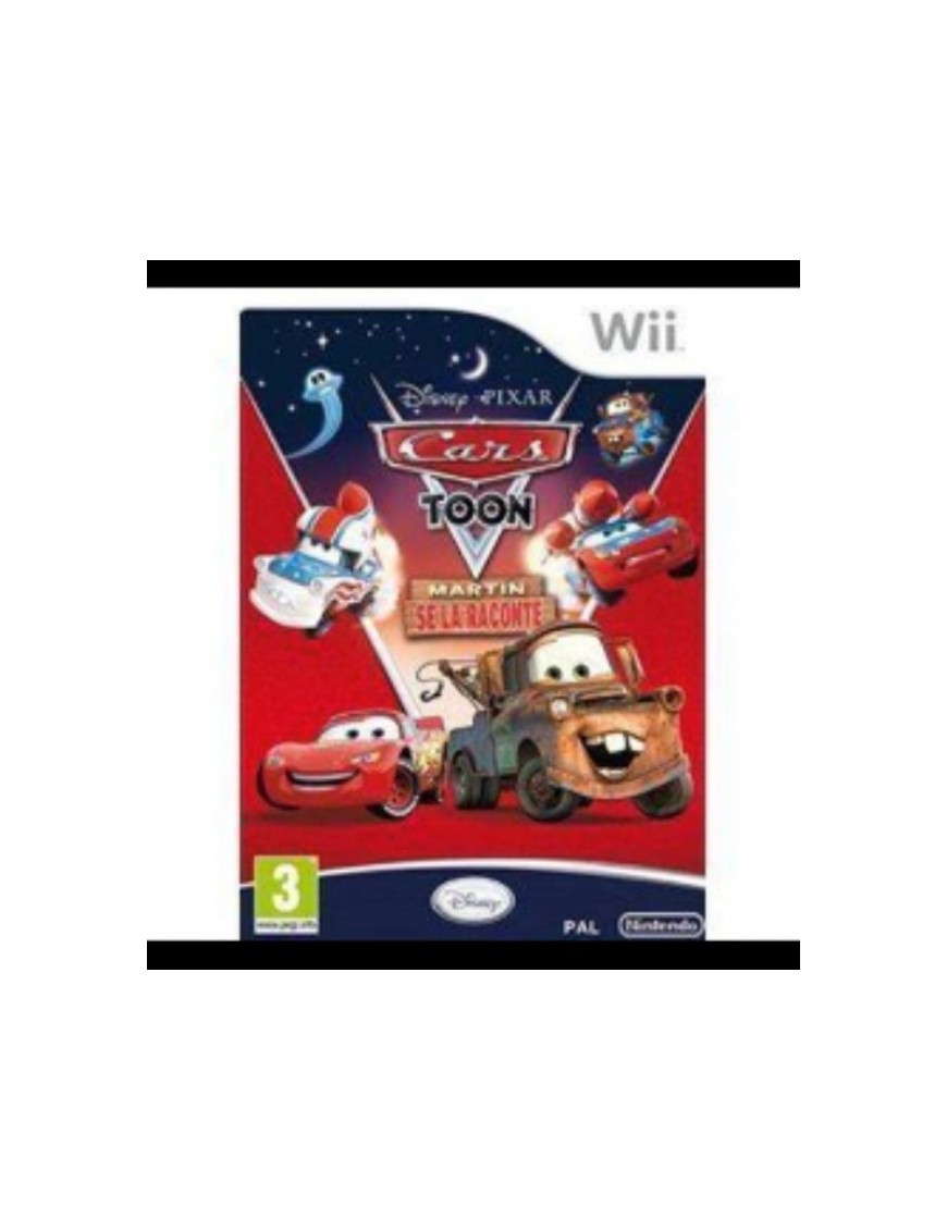 JEU WII CARS TOON : MARTIN SE LA RACONTE