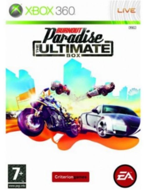 JEU XBOX 360 BURNOUT PARADISE THE ULTIMATE BOX 