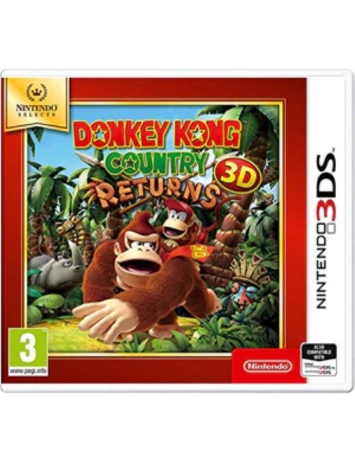 JEU 3DS DONKEY KONG RETURNS 