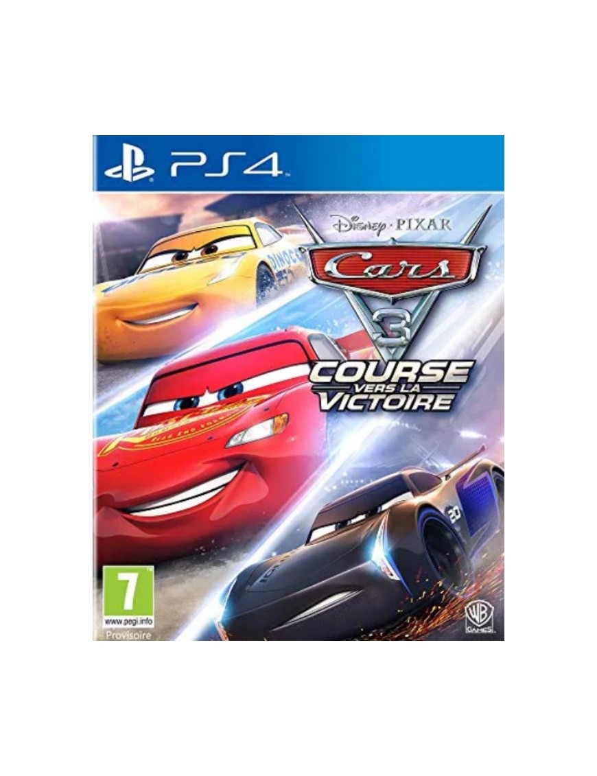 JEU PS4 CARS 3 COURSE VERS LA VICTOIRE 