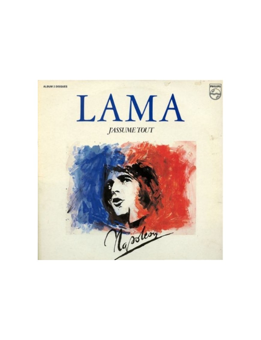 VINYLE SERGE LAMA – DE BONAPARTE À NAPOLEON