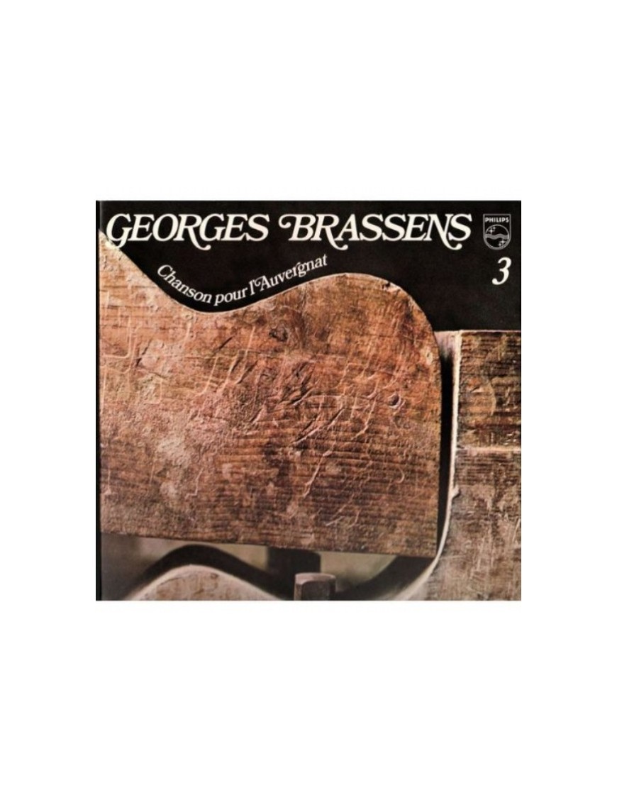VINYLE GEORGES BRASSENS – 3 - CHANSON POUR L'AUVERGNAT