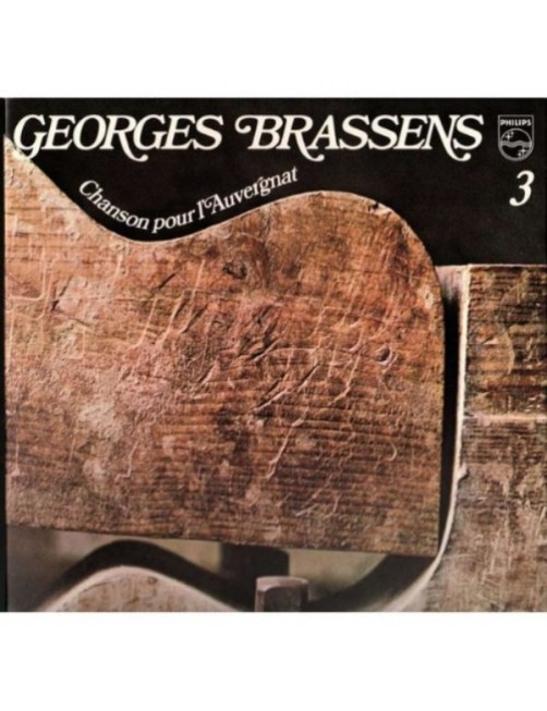 VINYLE GEORGES BRASSENS – 3 - CHANSON POUR L'AUVERGNAT