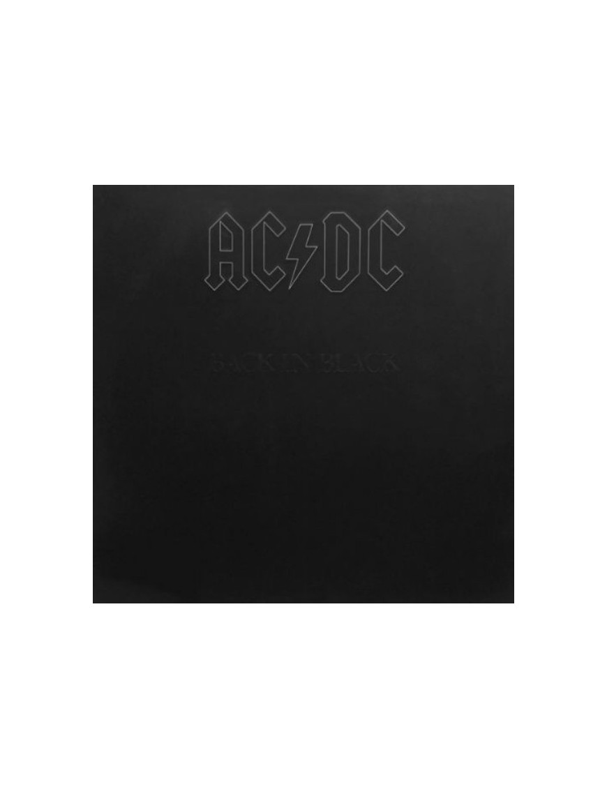 VINYLE AC/DC – BACK IN BLACK