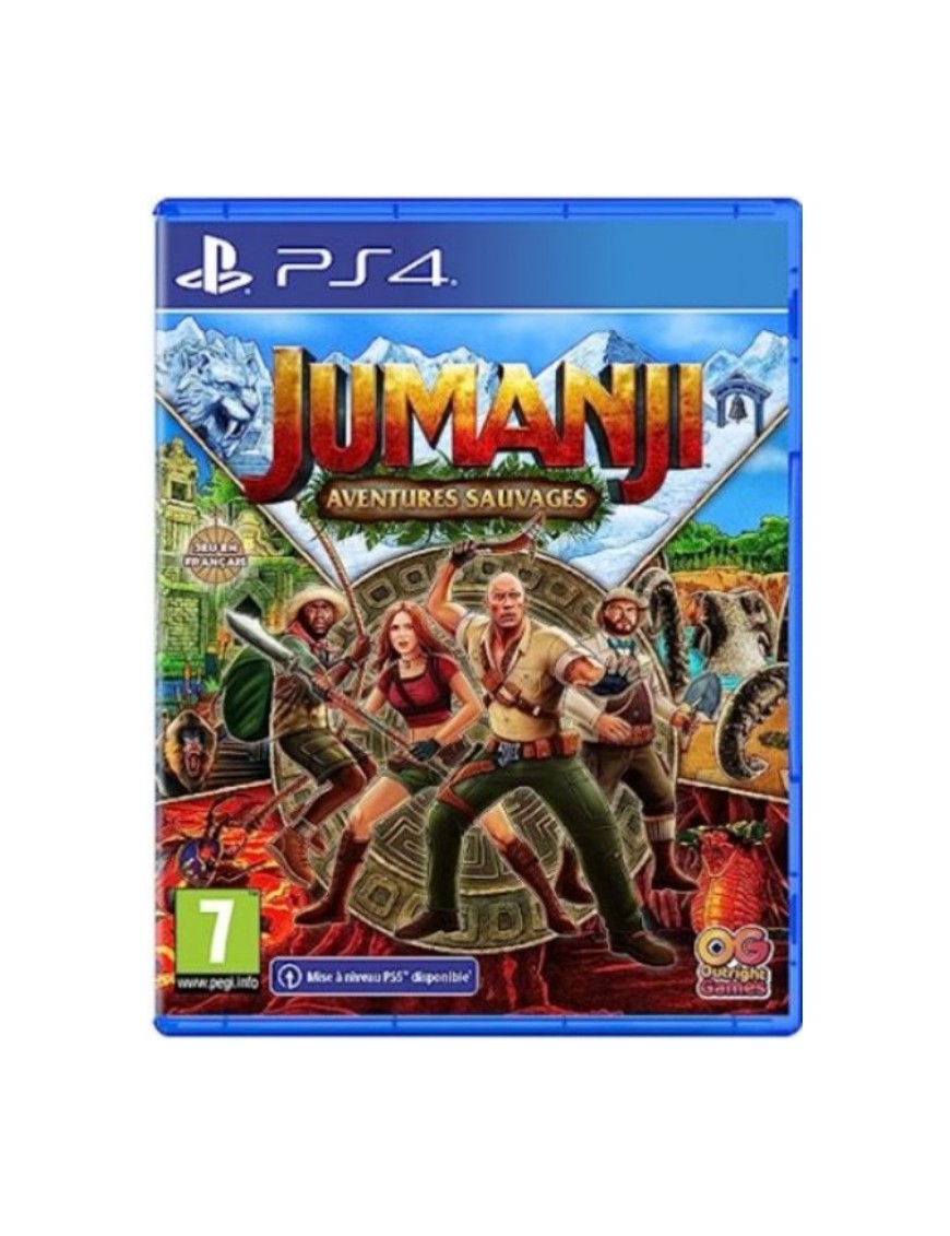 JEU PS4 JUMANJI : AVENTURES SAUVAGES