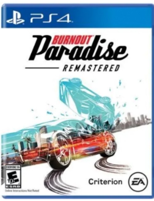 JEU PS4 BURNOUT PARADISE REMASTERED 