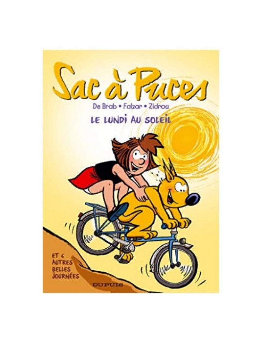 BD SAC A PUCES, TOME 5 - LE LUNDI AU SOLEIL