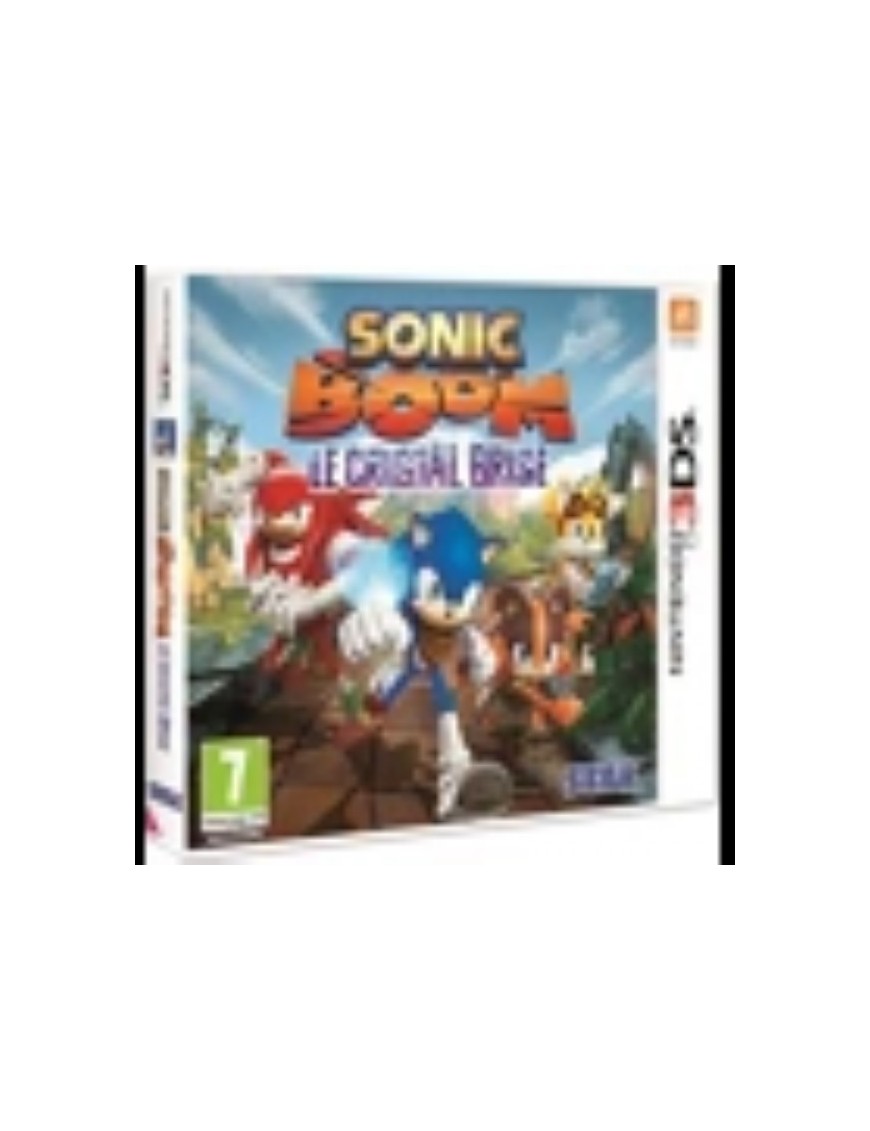 JEU 3DS SONIC BOOM LE CRISTAL BRISE