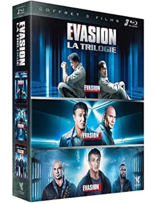 BLURAY COFFRET EVASION 1 A 3