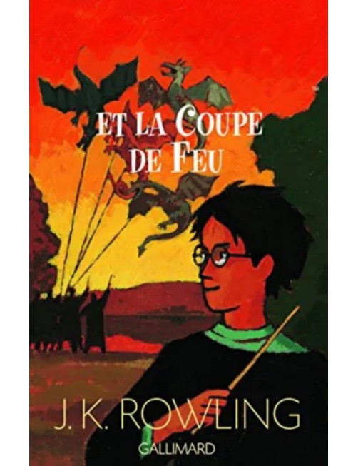 LIVRE HARRY POTTER, TOME 4 - HARRY POTTER ET LA COUPE DE FEU