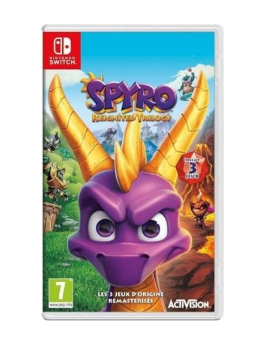 JEU SWITCH SPYRO REIGNITED TRILOGY 