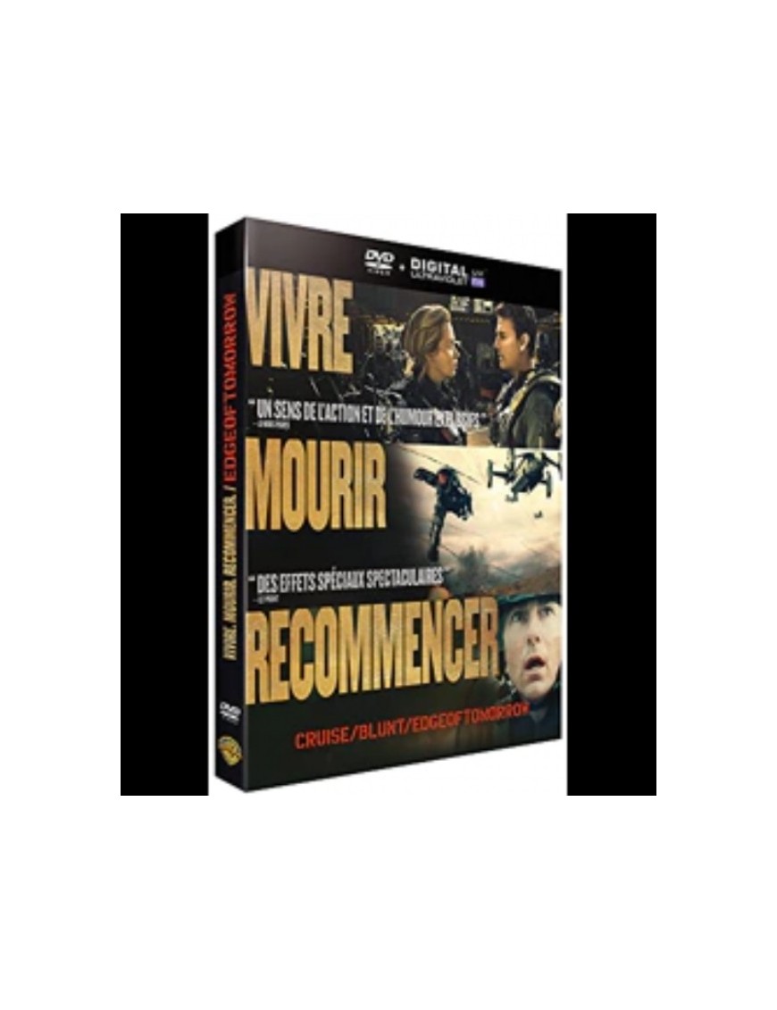 DVD EDGE OF TOMORROW - VIVRE MOURIR RECOMMENCER 