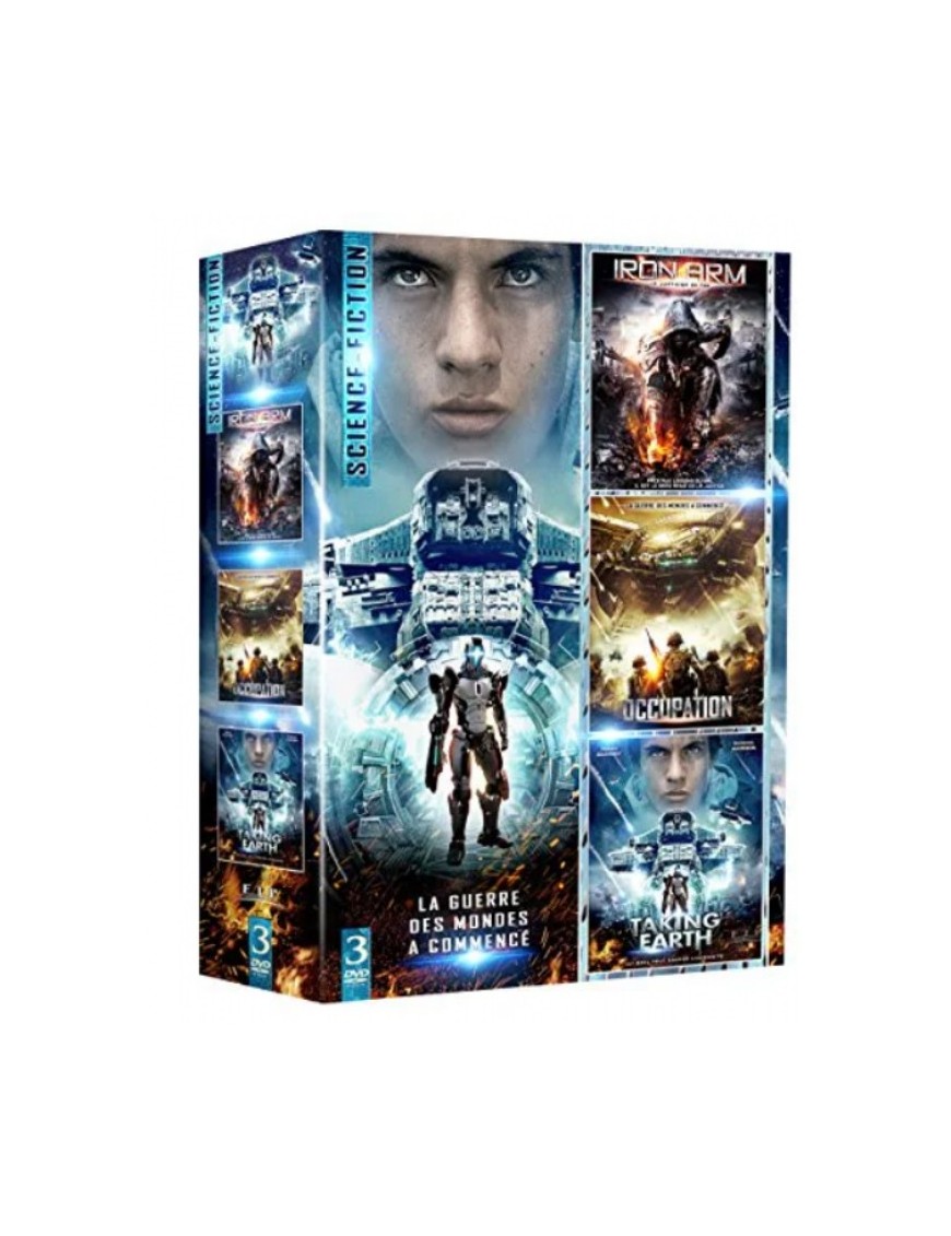 COFFRET DVD TAKING EARTH + OCCUPATION + IRON ARM 