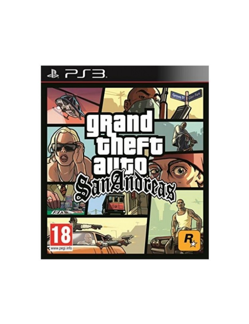 JEU PS3 GTA SAN ANDREAS