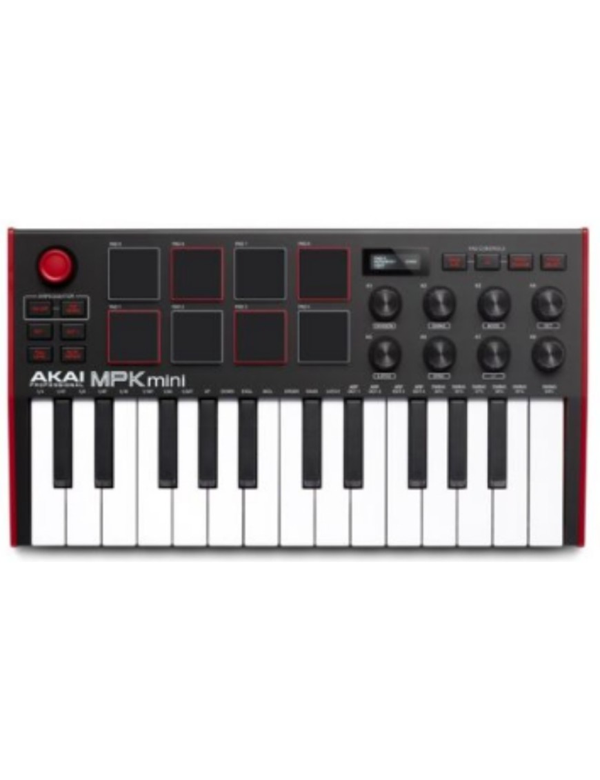 CLAVIER MIDI USB 25 TOUCHES AKAI MPK MINI MK3