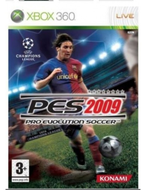 JEU XBOX 360 PES 2009 