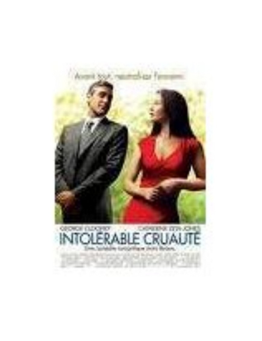 DVD INTOLERABLE CRUAUTE 